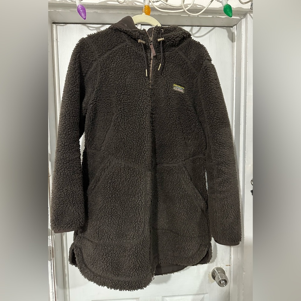 L.L Bean fleece coat